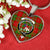 Burnett Ancient Scottish Clan Tartan Necklace Heart