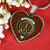 Auchinleck Scottish Clan Tartan Necklace Heart - kittentee