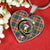 Buchanan Ancient Scottish Clan Tartan Necklace Heart
