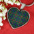Allison Scottish Clan Tartan Necklace Heart - kittentee