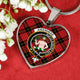 Aikenhead Scottish Clan Tartan Necklace Heart - kittentee
