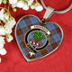 Anderson Modern Scottish Clan Tartan Necklace Heart - kittentee