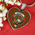 Burnett Scottish Clan Tartan Necklace Heart
