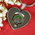 Bisset Scottish Clan Tartan Necklace Heart - kittentee