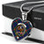 Agnew Modern Clan Tartan Necklace Heart - kittentee