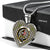 Blyth Blade Scottish Clan Tartan Necklace Heart