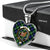 Baillie Scottish Clan Tartan Necklace Heart - kittentee