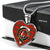 Butter Scottish Clan Tartan Necklace Heart