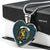 Broun Scottish Clan Tartan Necklace Heart