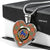 Bruce Ancient Scottish Clan Tartan Necklace Heart