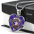 Allardice Scottish Clan Tartan Necklace Heart - kittentee