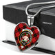 Aikenhead Scottish Clan Tartan Necklace Heart - kittentee