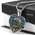Anderson Scottish Clan Tartan Necklace Heart - kittentee