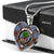 Anderson Modern Scottish Clan Tartan Necklace Heart - kittentee