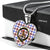 Boswell Modern Scottish Clan Tartan Necklace Heart