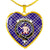 Allardice Scottish Clan Tartan Necklace Heart - kittentee