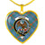 Agnew Ancient Clan Tartan Necklace Heart - kittentee