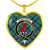 Armstrong Ancient Scottish Clan Tartan Necklace Heart - kittentee
