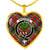 Anderson Of Arbrake Scottish Clan Tartan Necklace Heart - kittentee