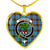 Anderson Scottish Clan Tartan Necklace Heart - kittentee