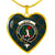 Aiton Scottish Clan Tartan Necklace Heart - kittentee