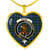 Baird Scottish Clan Tartan Necklace Heart - kittentee