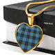 Angus Ancient Scottish Clan Necklace Heart - kittentee