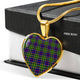 Ayrshire District Scottish Necklace Heart - kittentee