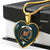 Baillie Hunting Scottish Clan Tartan Necklace Heart - kittentee