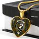 Brisbane Scottish Clan Tartan Necklace Heart
