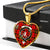 Brodie Modern Scottish Clan Tartan Necklace Heart