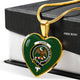 Agnew Hunting Clan Tartan Heart Bangle - kittentee