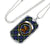 Baird Modern Clan Tartan Military Tag Bangle - kittentee