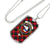 Belshes Clan Tartan Military Tag Bangle - kittentee