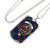 Agnew Clan Tartan Military Tag Bangle - kittentee