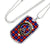 Anstruther Clan Tartan Military Tag Bangle - kittentee