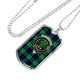 Abercrombie Scottish Clan Tartan Military Tag Bangle - kittentee