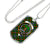 Bisset Pattern Clan Tartan Military Tag Bangle - kittentee
