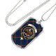 Agnew Clan Tartan Military Tag Bangle - kittentee