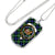 Baillie Modern Clan Tartan Military Tag Bangle - kittentee
