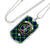 Bannerman Clan Tartan Military Tag Bangle - kittentee