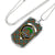 Bisset Clan Tartan Military Tag Bangle - kittentee