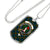 Aiton Clan Tartan Military Tag Bangle - kittentee