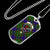 Adam Tartan Plaid Military Tag Bangle - kittentee