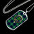Abercrombie Scottish Clan Tartan Military Tag Bangle - kittentee