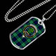 Abercrombie Scottish Clan Tartan Military Tag Bangle - kittentee