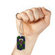 Adam Tartan Plaid Military Tag Bangle - kittentee