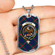 Agnew Clan Tartan Military Tag Bangle - kittentee