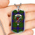Adam Scottish Clan Tartan Military Tag Bangle - kittentee
