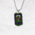 Adam Scottish Clan Tartan Military Tag Bangle - kittentee